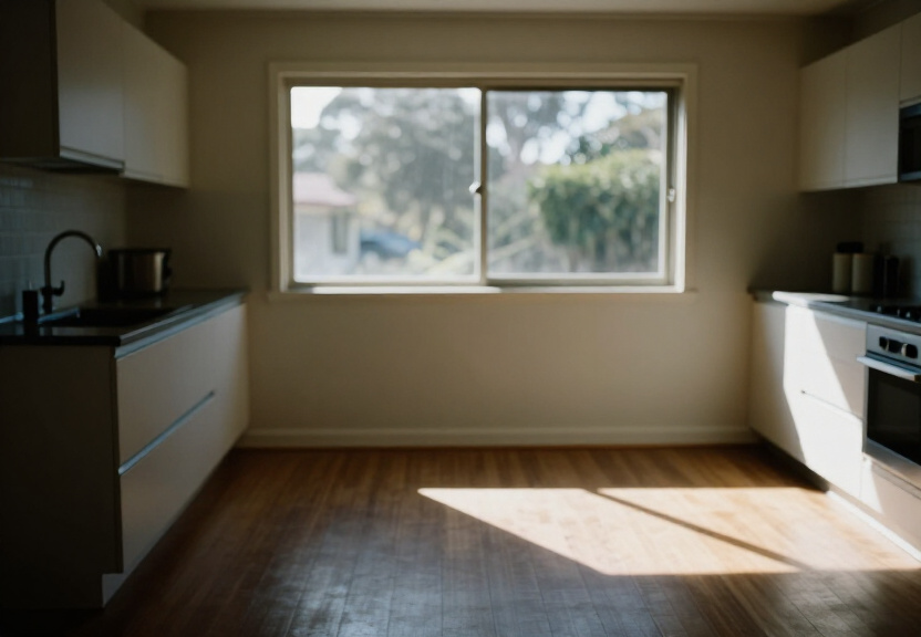 Kitchen free of cockroaches after treatment